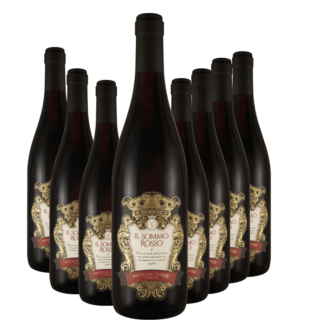 Probierpaket 8x trockener Italiener "Il Sommo Rosso"