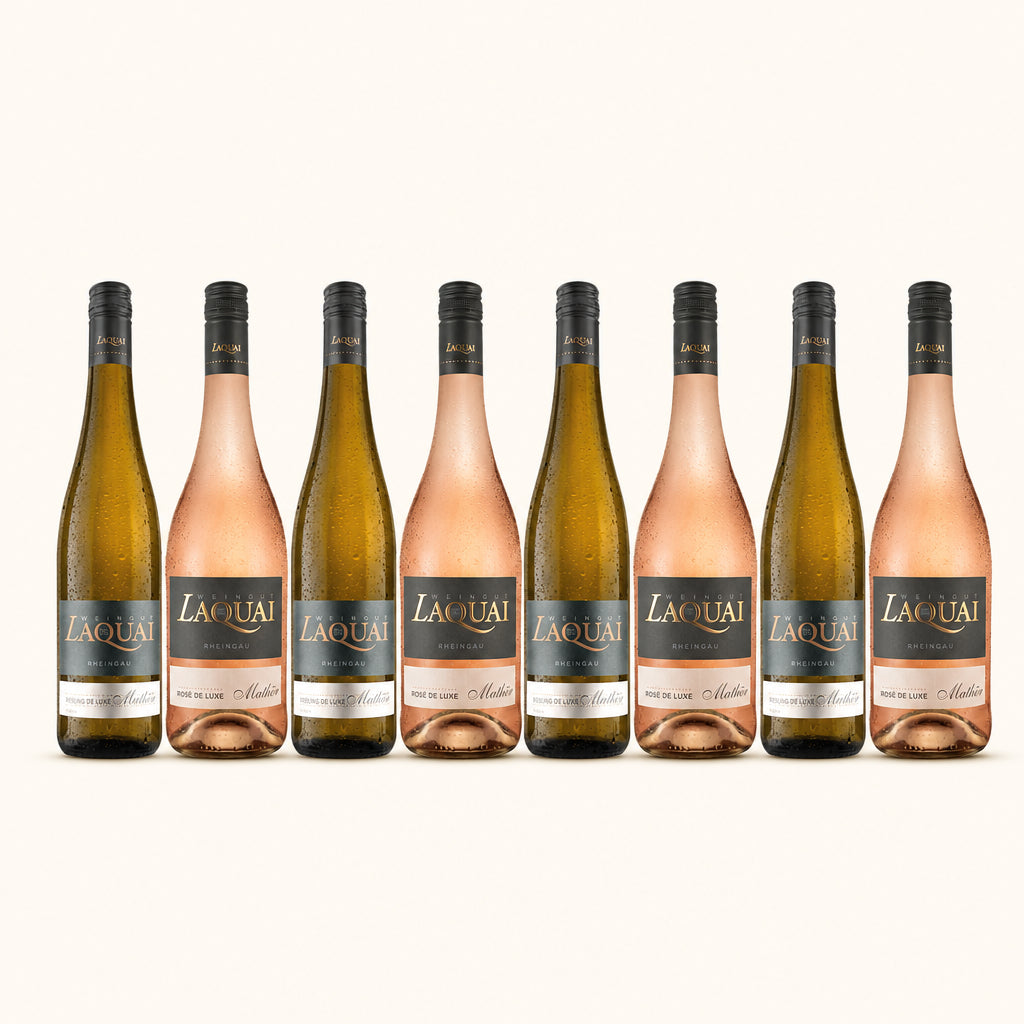 8x Rheingauer Sommer-Duo (4x Riesling + 4x Rosé)
