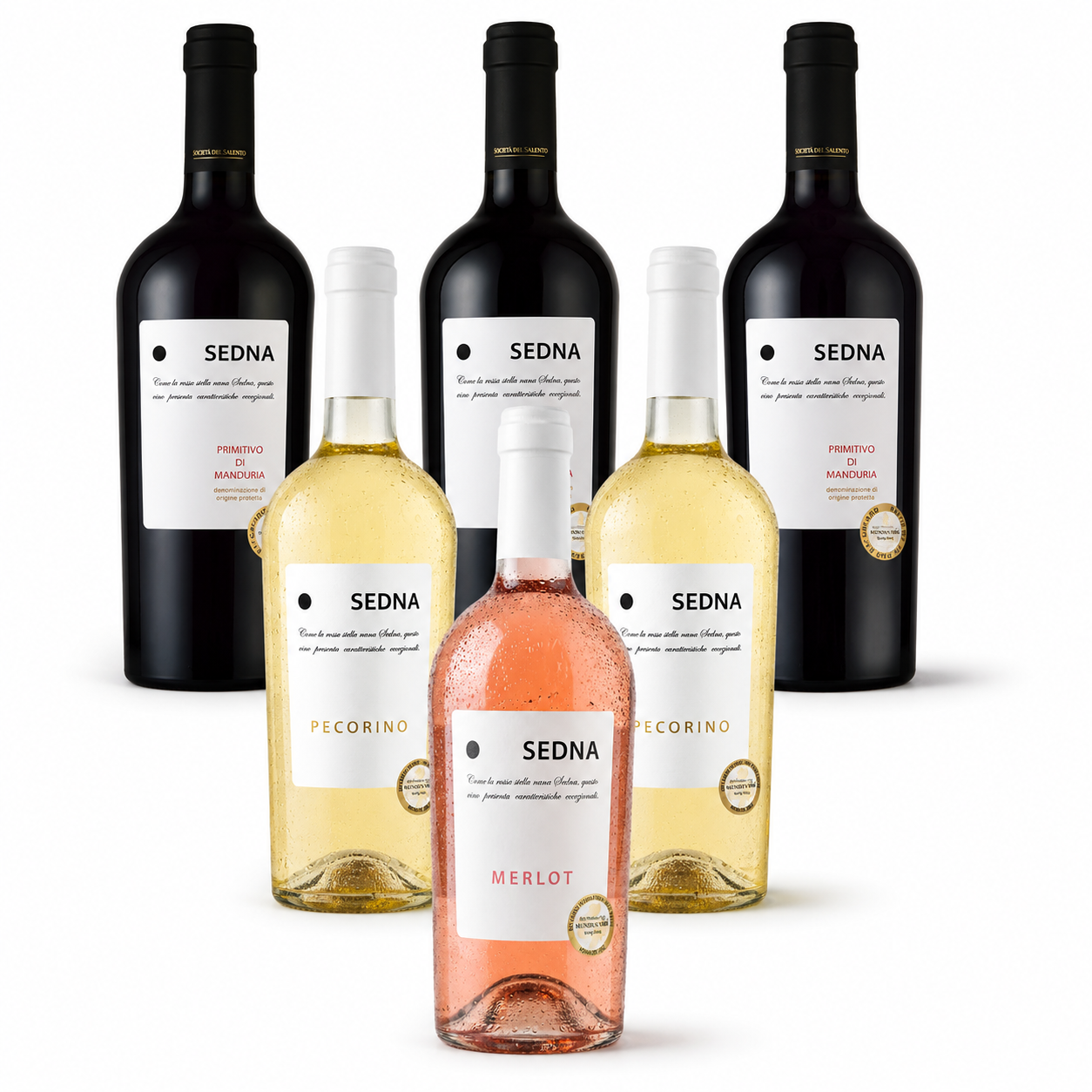 6 SEDNA Probierpaket Italienische Weinkust