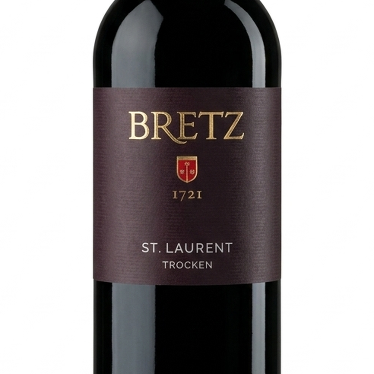 Weingut Ernst Bretz St. Laurent trocken Etikett Detail