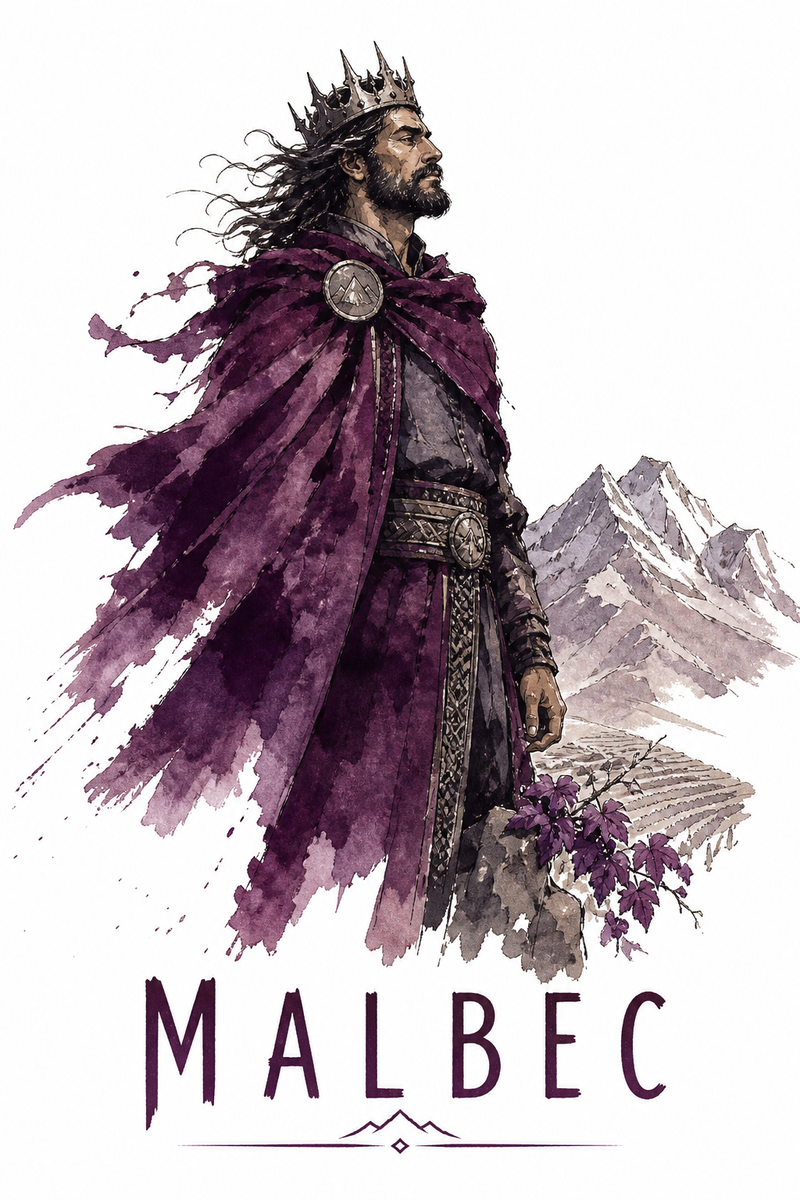 Malbec als Der ungezähmte Höhenkönig