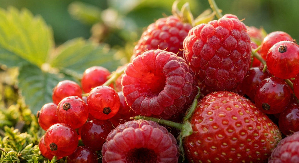 Visualisierung von rote Beeren