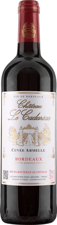 Château Le Cadarsac Cuvée Armelle Bordeaux AOC