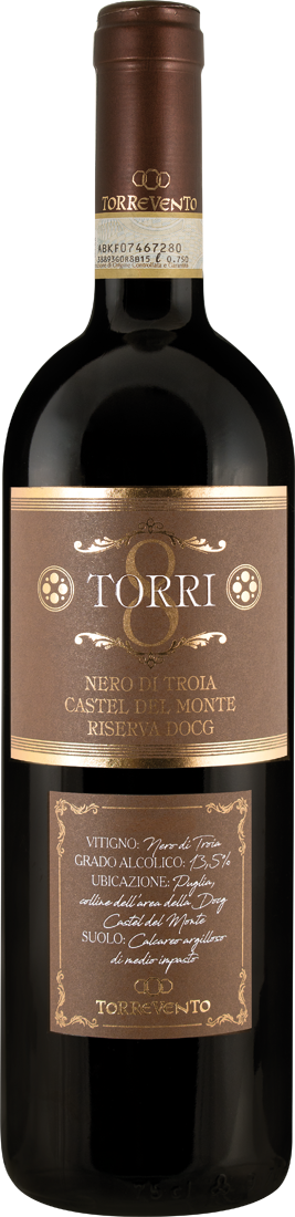 8 TORRI Castel del Monte Riserva DOCG