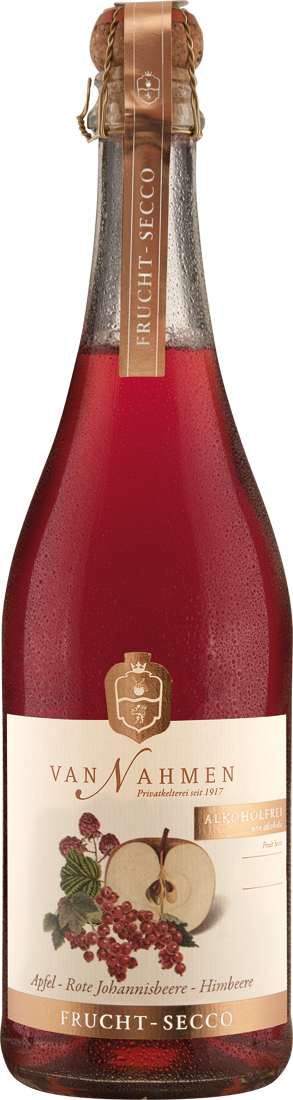 Fruchtsecco Apfel - Rote Johannisbeere - Himbeere