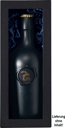 Stülpdeckelschachtel schwarz für 1 Flasche
