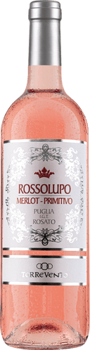 Merlot-Primitivo Rossolupo Rosato Puglia IGT