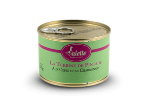 Perlhuhnterrine mit Steinpilzen & Chardonnay 150 g