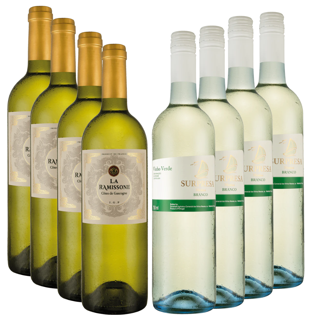 Weißwein-Perlen Frankreich & Portugal