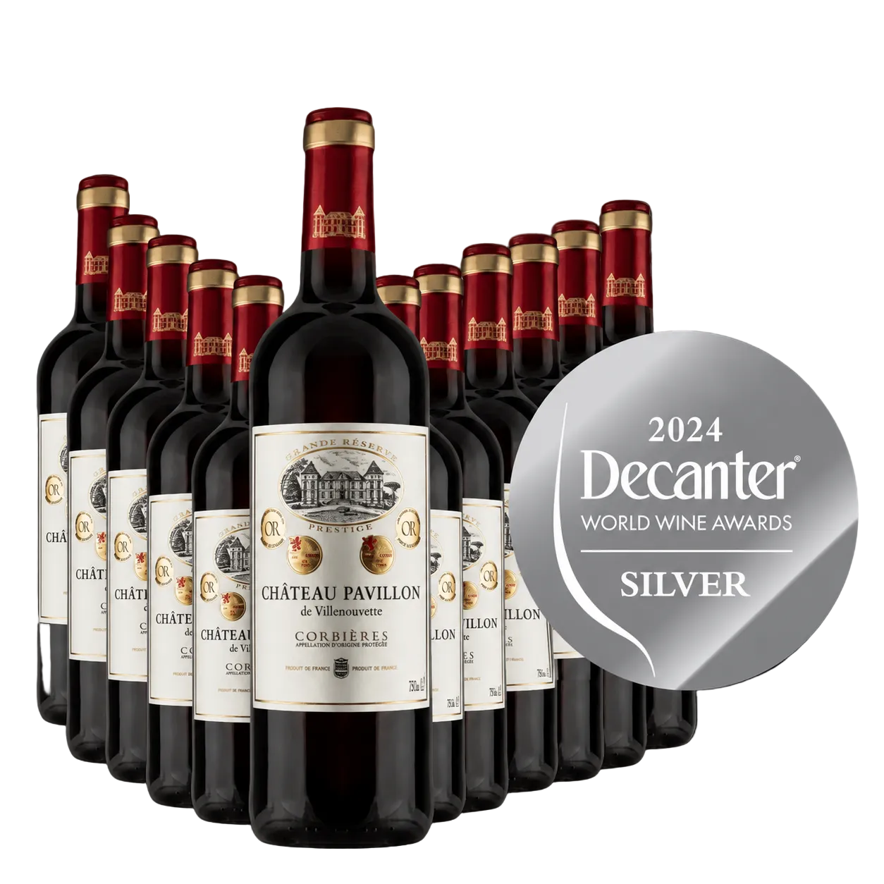 12x Château Pavillon Premium Languedoc zum Vorteilspreis