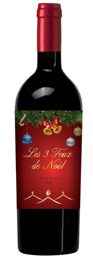 Weihnachtswein "Les 3 Feux de Noel"