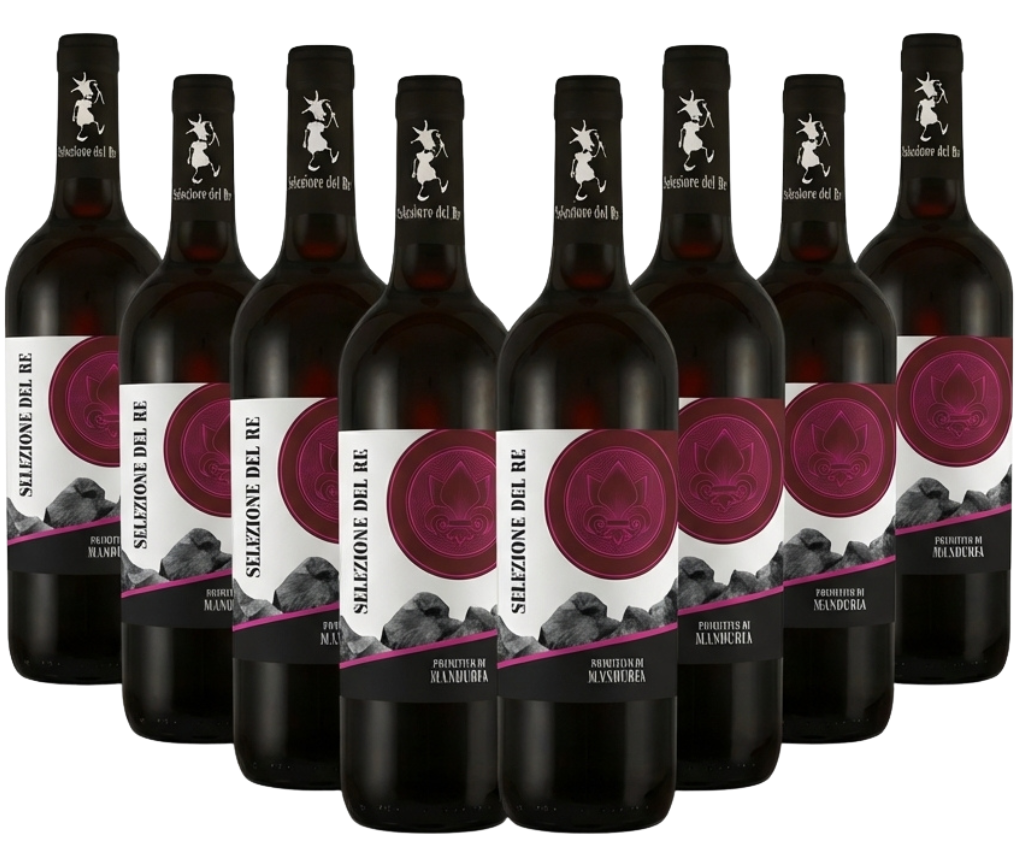 Vorteilspaket 8 Primitivo Di Manduria Selezione del Re