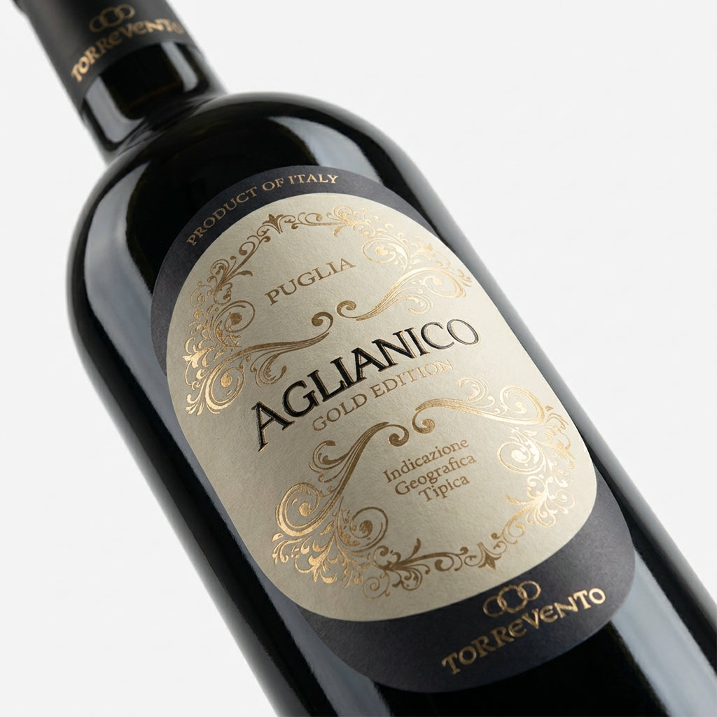 AI generated image for Aglianico Gold Edition Puglia
