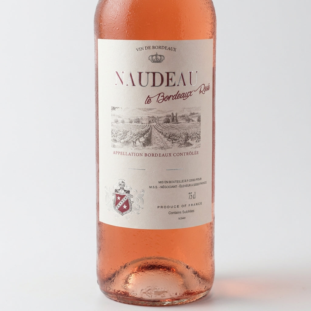 AI generated image for Schröder & Schÿler Naudeau Le Bordeaux Rosé AOC