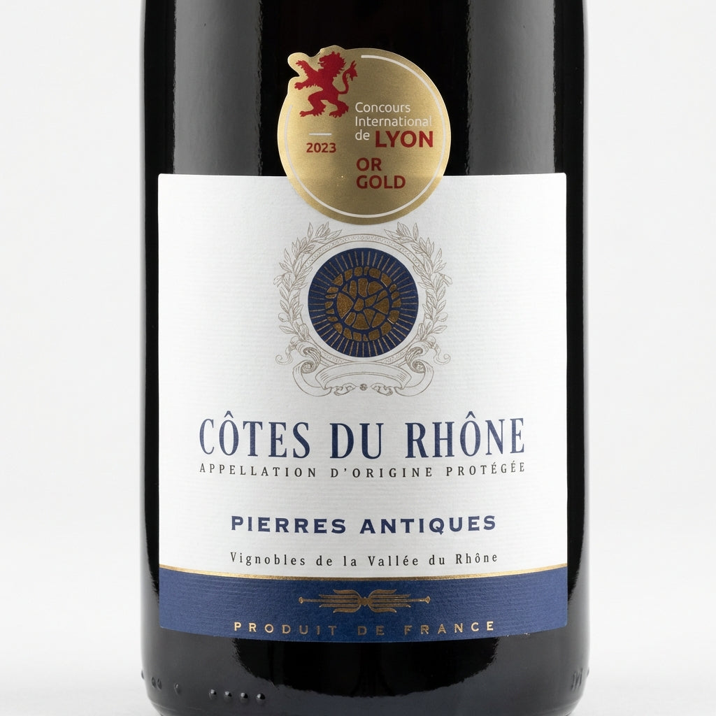 AI generated image for Les Pierres Antiques Côtes du Rhône