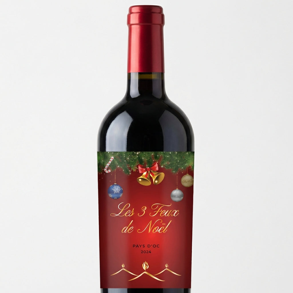 AI generated image for Les 3 Feux de Noel