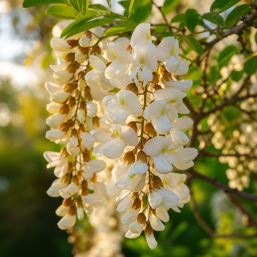 Visualisierung von Akazienblüte