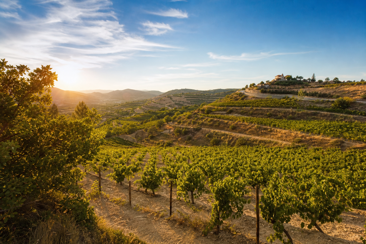 Landschaft in der Region Campo de Borja