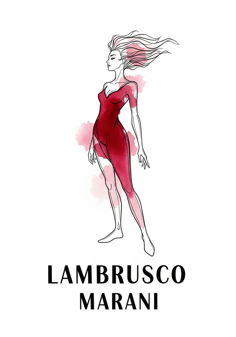 Lambrusco Marani als Der elegante Fruchtzauber