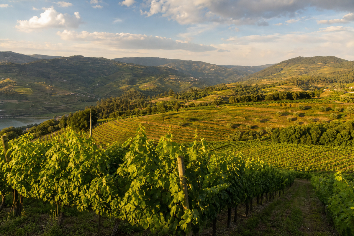 Landschaft in der Region Minho