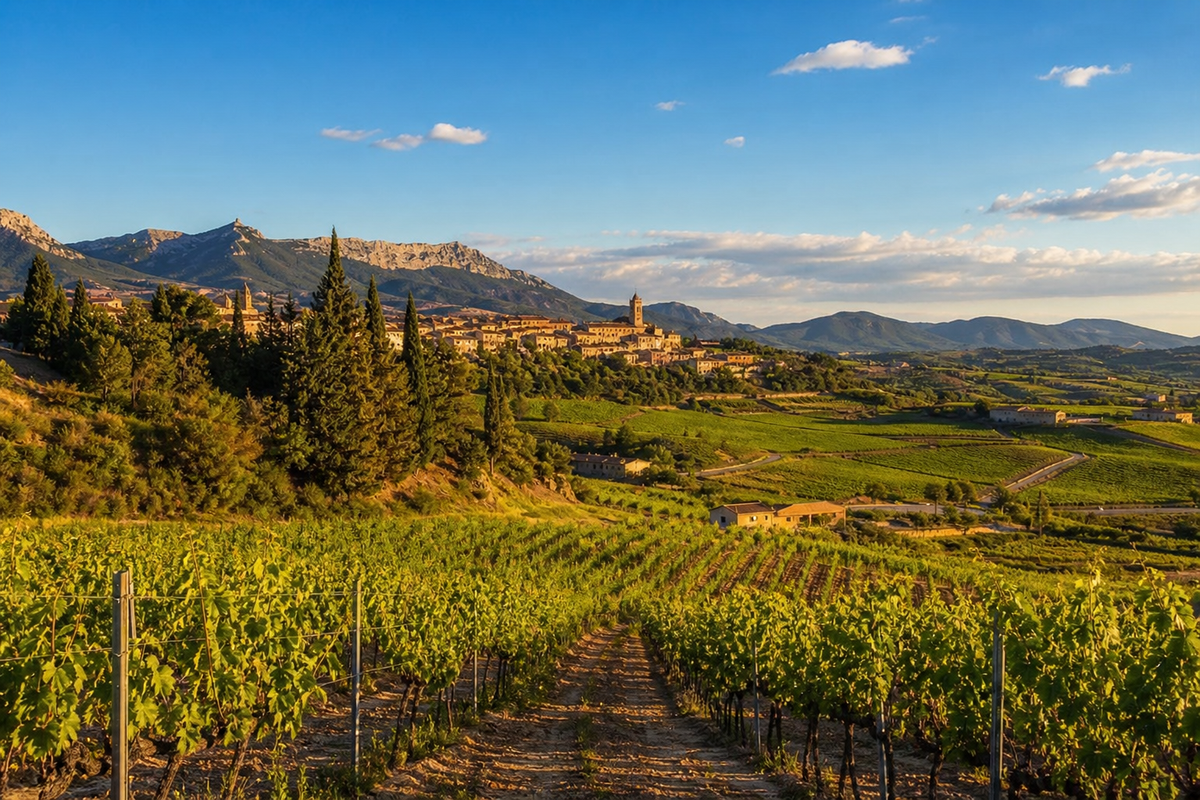 Landschaft in der Region Navarra