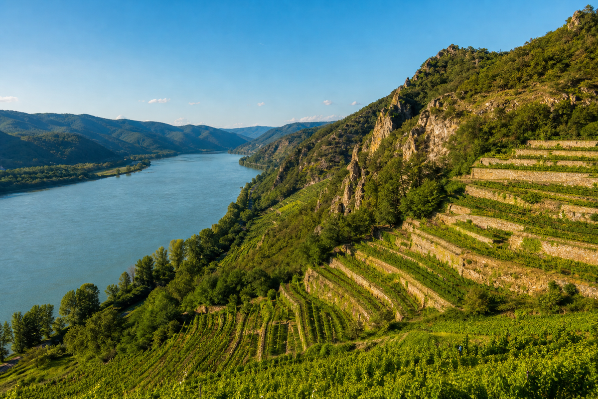 Landschaft in der Region Niederösterreich