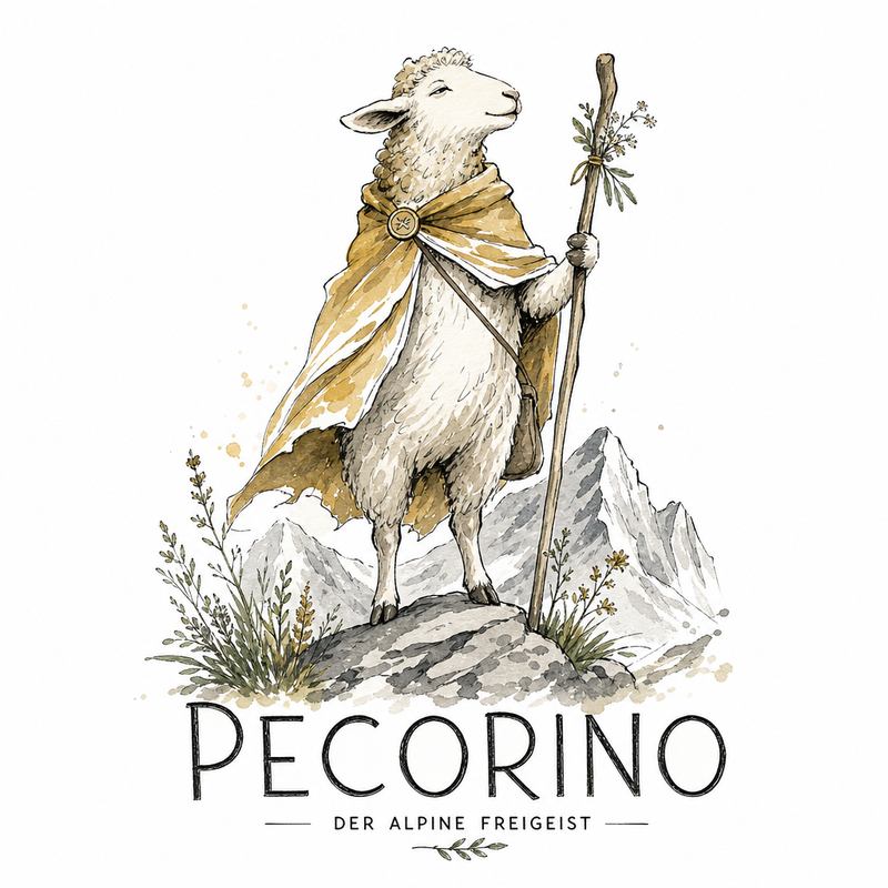 Pecorino als Der alpine Freigeist