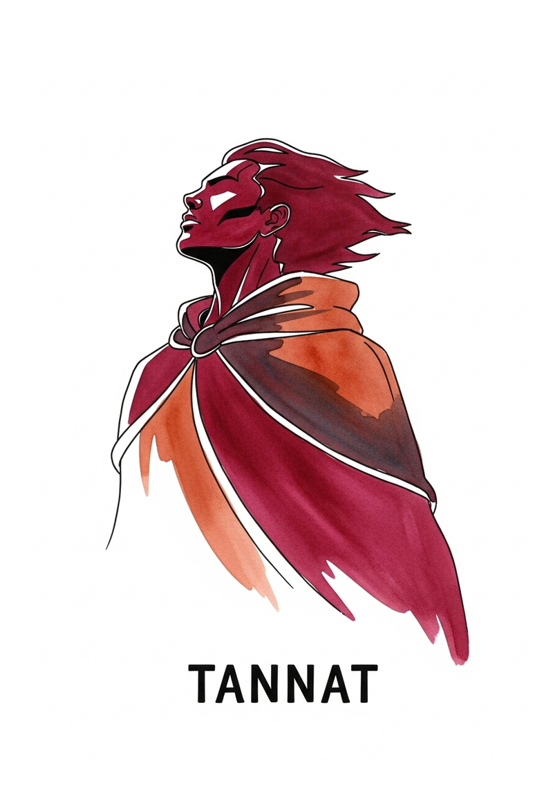 Tannat als Der majestätische Strukturgeber