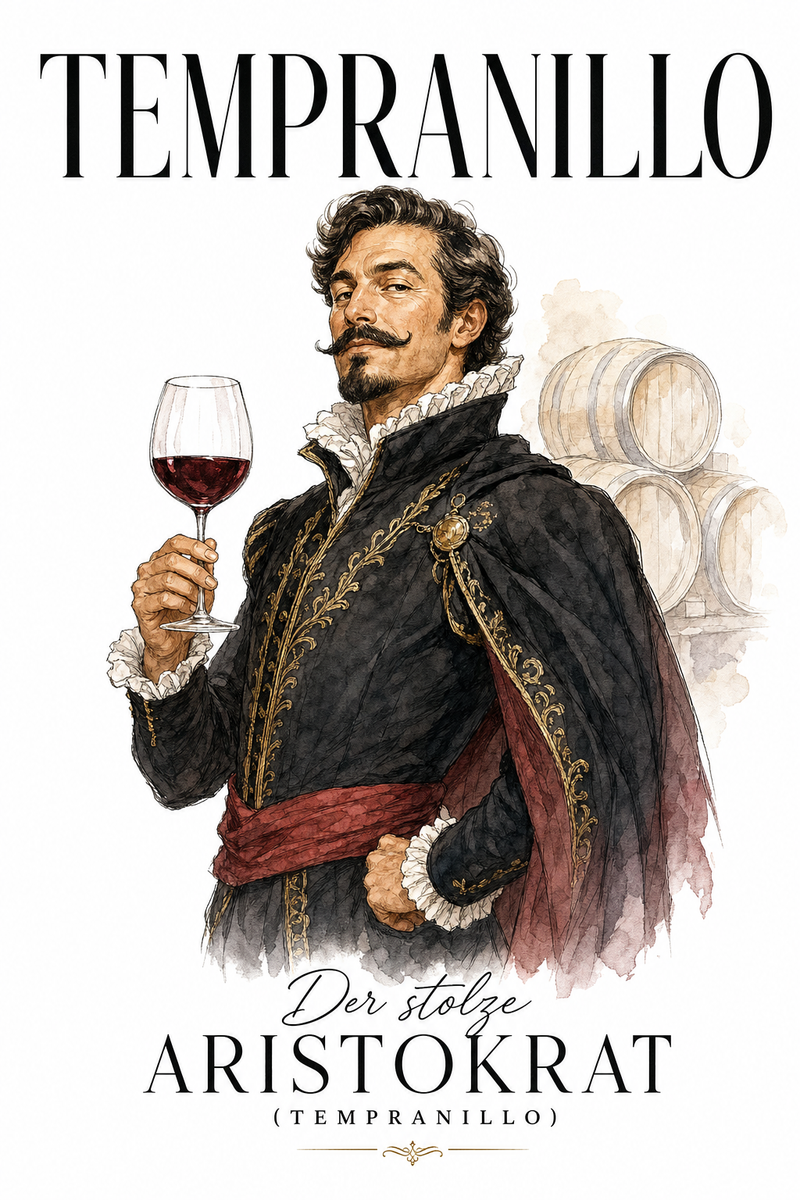 Tempranillo als Der stolze Aristokrat