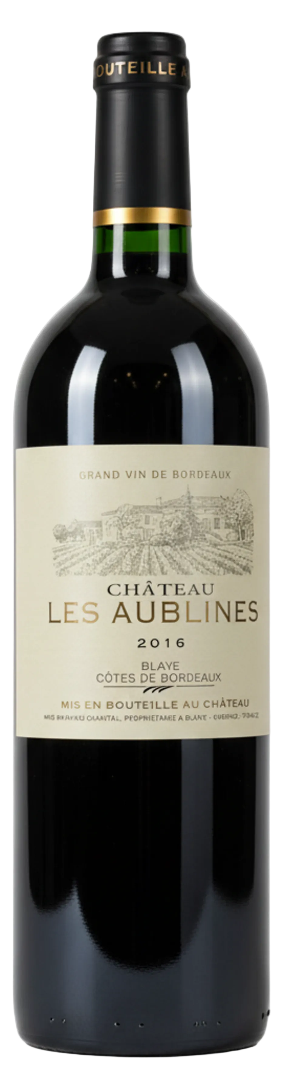 Chateau Les Aublines Blaye Côtes de Bordeaux