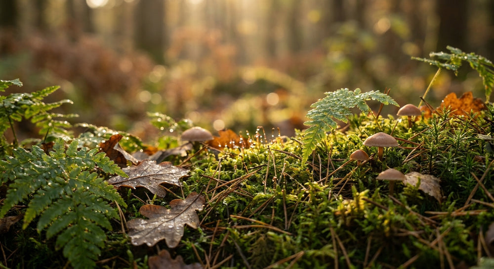 Visualisierung von Waldboden
