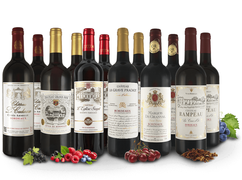 Probierpaket Classic Bordeaux Selection