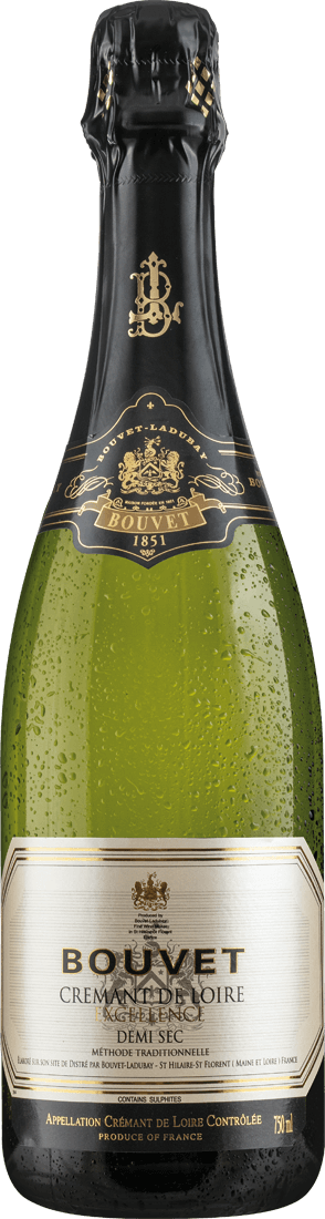 Bouvet Ladubay Crémant de Loire Excellence Demi-Sec Blanc 014762 13909 ebrosia Weinshop DE