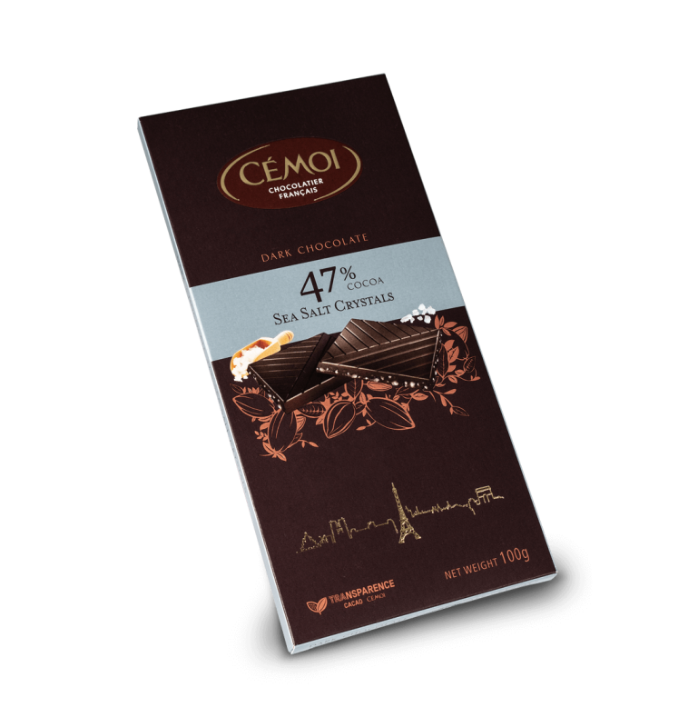 Cémoi Zartbitterschokolade Restposten 47% Kakao 100 g