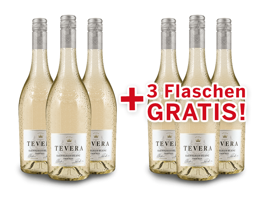 Vorteilspaket 6 für 3 Lergenmüller Sauvignon Blanc TEVERA