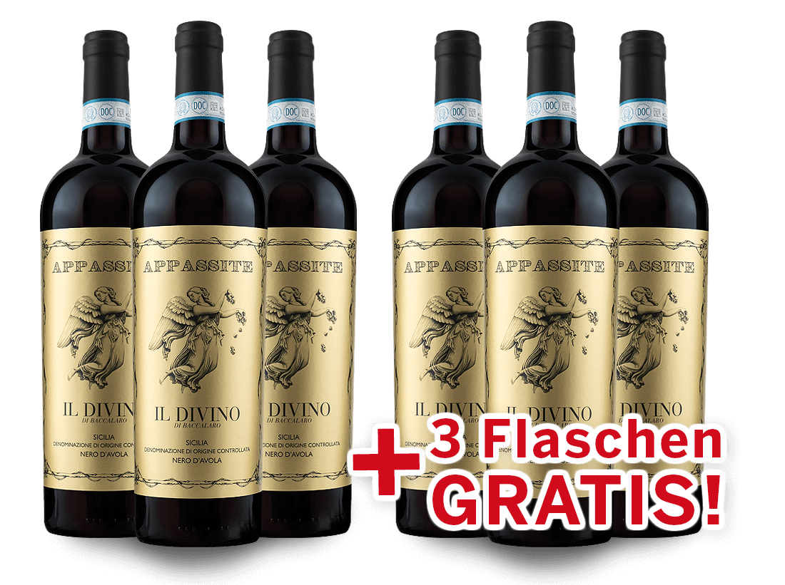 Vorteilspaket 6 für 3 Farnese Il Divino Appassite 014827 ebrosia Weinshop DE