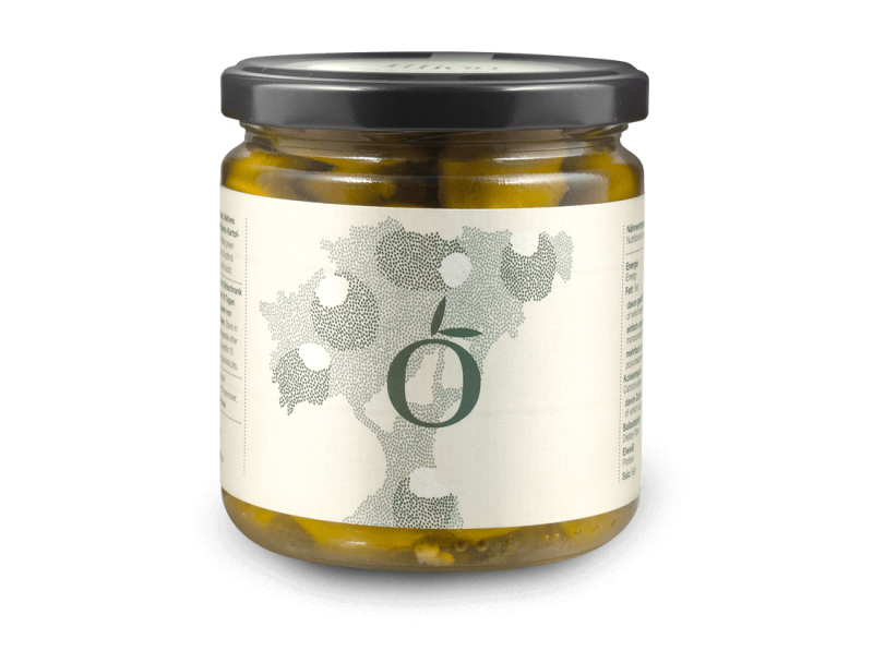Filion Grüne Oliven gefüllt mit Feta-Käse 380 g