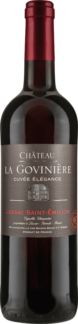 Château La Govinière Lussac-Saint-Émilion AOC 2020 013869 ebrosia Weinshop DE