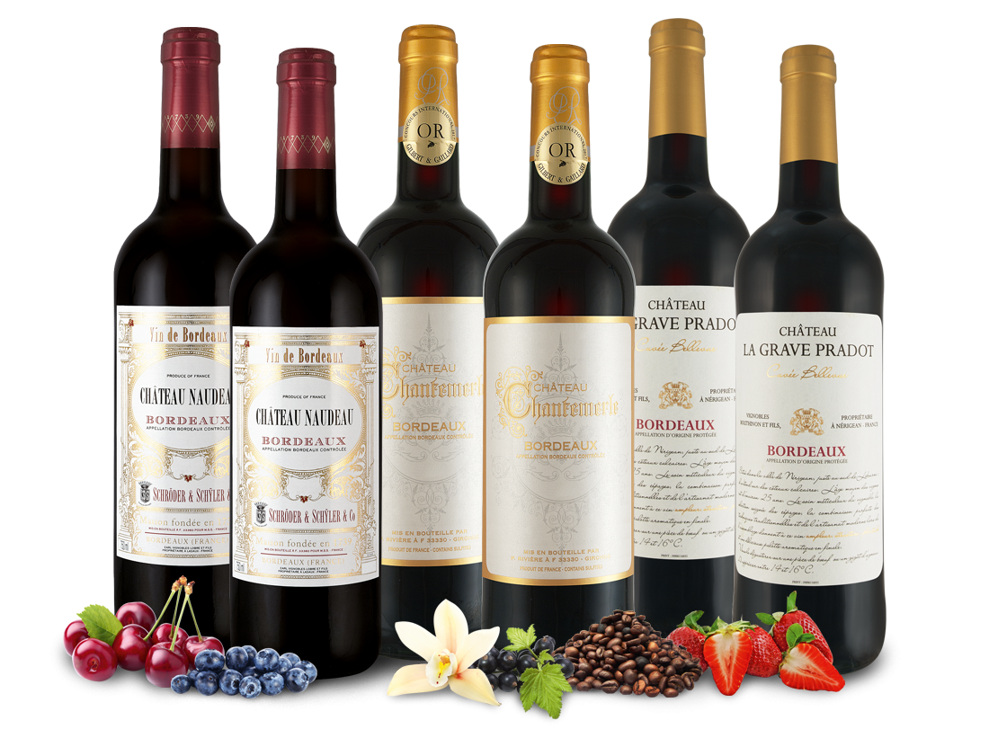 Top 3 Bordeaux-Weine