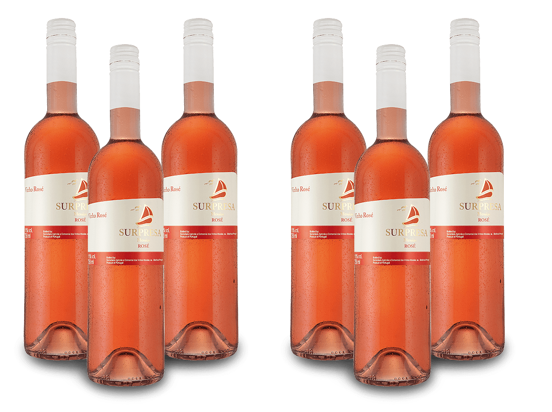 Vorteilspaket 6 für 3 Surpresa Rosé mit 3 Fl. gratis 012785 ebrosia Weinshop DE
