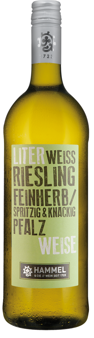Hammel & Cie Riesling feinherb 1,0l 2021 012804 ebrosia Weinshop DE