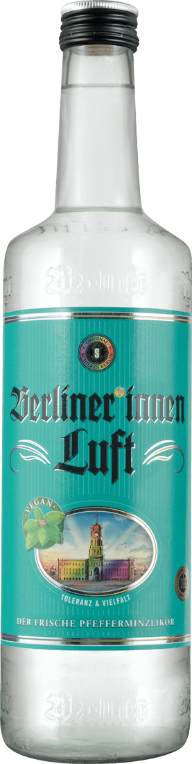 Berliner Luft Pfefferminz-Likör 18% vol. | ebrosia