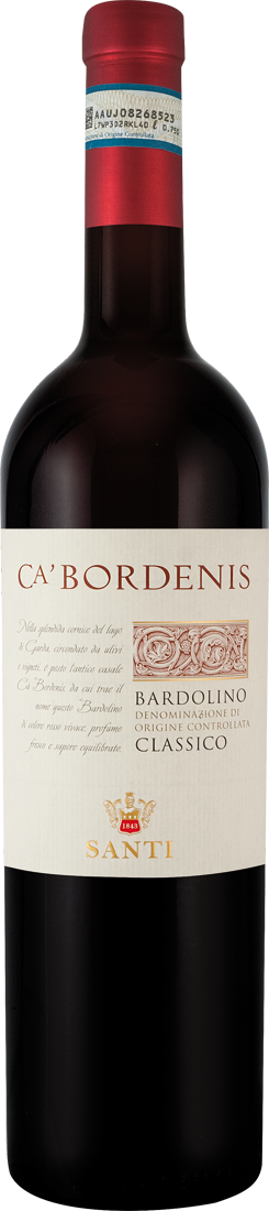 Santi Bardolino Classico Ca’Bordenis DOC 2021 011767 ebrosia Weinshop DE