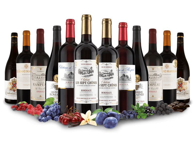 Entdeckerpaket Best of Frankreich Rotwein