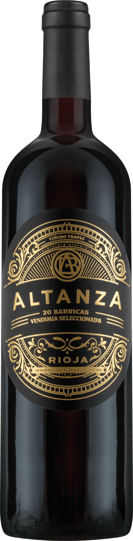 Bodegas Altanza Rioja Crianza 20 Barricas D.O.Ca 2018 013198 ebrosia Weinshop DE