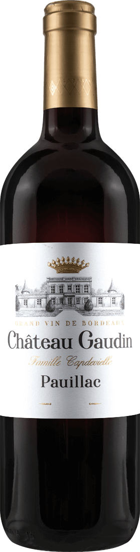 Château Gaudin Pauillac 2018 000025 ebrosia Weinshop DE