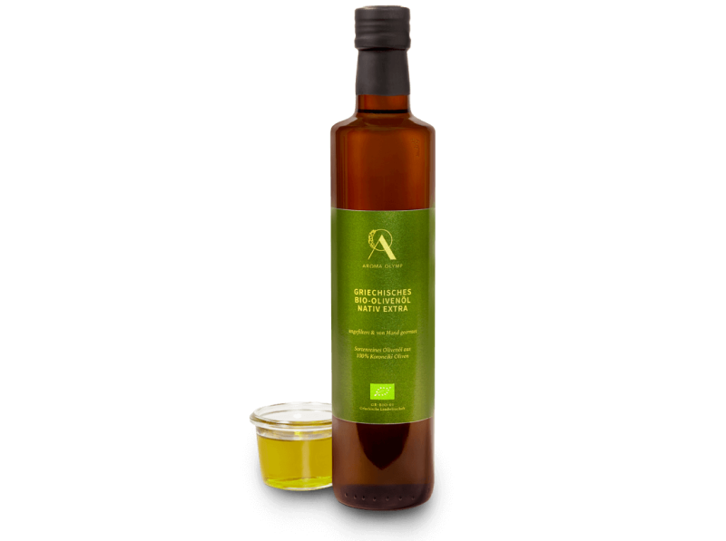 Aroma Olymp Bio-Olivenöl Nativ Extra Frühernte 500 ml