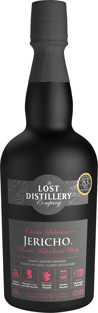 The Lost Distillery Classic Jericho Whisky 43% vol. Ayrshire 59,99â‚¬ pro l