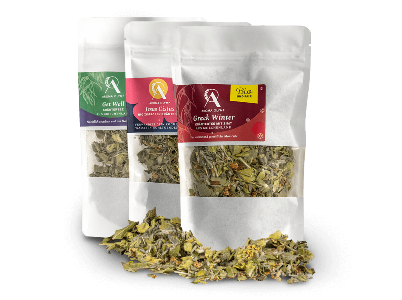 Probierpaket Aroma Olymp Tee mit 3 verschiedenen Sorten