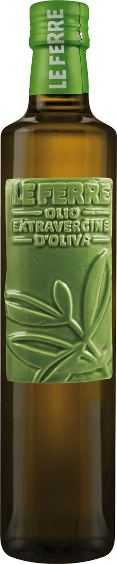 Olivenöl Multivarietale mit grünem Keramik-Etikett 500 ml